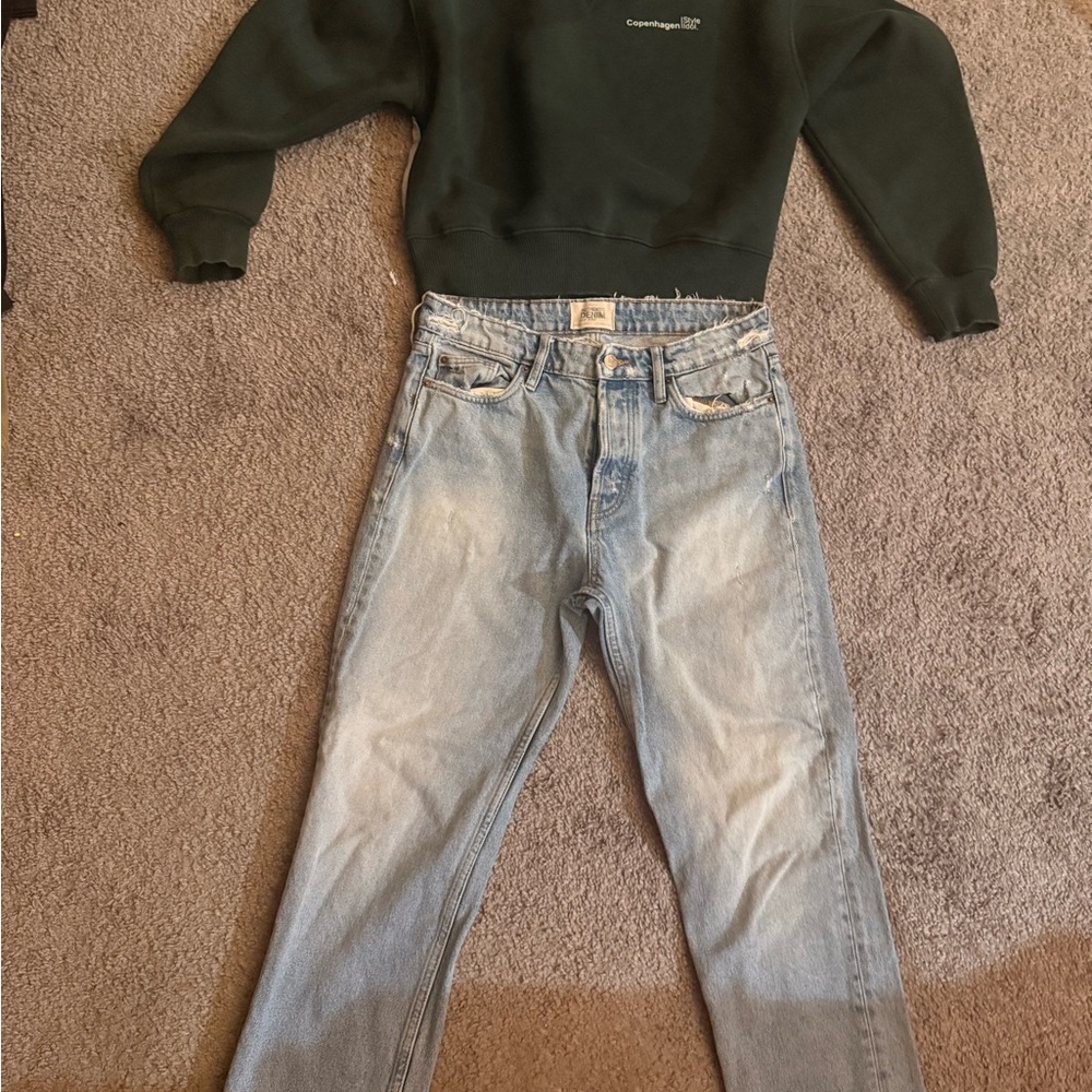 Zara Light Blue Jeans